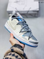 公司级头层！耐克nike Air Jordan 1 Low Aj1 乔1 解构绑带低帮潮流缓运动休闲板鞋。Aj1 低帮拼接 完美版型真头层牛皮# 内置缓震气垫