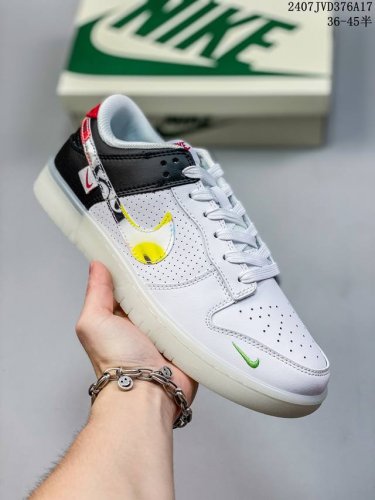 海外爆款限量发售！公司级 Nike Sb Dunk Low“多彩水晶” 周年高端定制 低帮休闲板鞋 定制鞋盒 大厂纯原品质出货 超高清洁度 皮料切割干净无任何毛