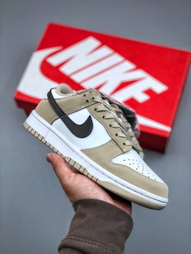 nike Sb Dunk Low 白棕黑 Zb3079 独家版型蒸餾加工帶來的是更好的视觉和脚感体验 尺码：36-45 半