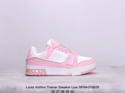 公司级全新lv路易威登louis Vuitton Trainer Sneaker Low休闲运动文化百搭板鞋 尺码:如图 xm0820Q625