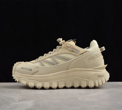 Moncler 盟可睐 蒙口 Trailgrip GTX 抗撕裂材质 山地户外鞋 鞋身采用Cordura防撕裂尼龙 Gore-Tex防水材质 中底内置全掌碳板