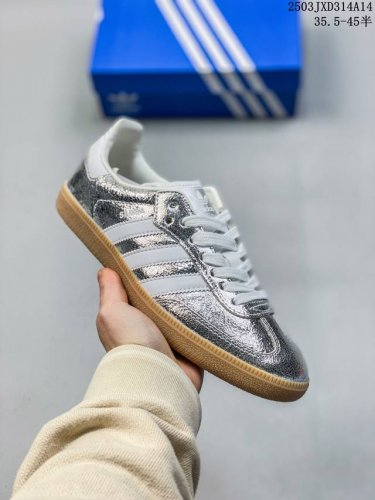 180 adidas Originals Samba Og 银色 液态银 低帮德训鞋板鞋 Jr0035 尺码：见图 编码：03Jxd314A14