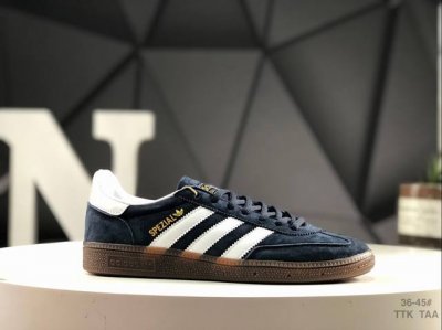 130 真标带半码Adidas Handball Spezial 复古单品 阿迪达斯经典款复古休闲板鞋 #原厂原档案开发出品 皮料切割干净无任何毛边 鞋型细节完