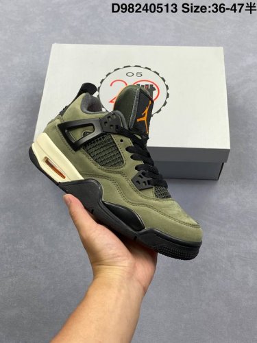 真标耐克Nike Air Jordan 4 Retro 迈克尔 乔丹Aj4代中帮复古休闲运动文化篮球鞋 货号:Ib1854-200 Id:D98240513 S