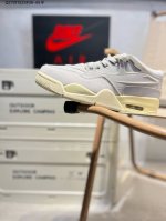 Nigel Sylvester X Air Jordan 4 Rm Aj4乔4 联名款低帮文化篮球鞋 它由纺织网布、皮革和翻毛皮混合而成，散发出时尚、高级的外观