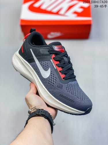 耐克Nike Sneakers系列网面透气缓震疾速跑鞋 原档案数据开发纸版楦型 内里嵌入定型海绵 中底搭载前Zoom+全掌React配置鞋 尺码 36 37 3