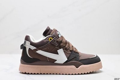 公司级Off-White Out Of Ofhce 皮革 圆头系带 低帮 时尚板鞋 尺码:36-45 Id:Jfd262-Zz D