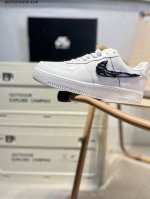 140 nk Air Force 1 Low 空军一号低帮休闲板鞋 原厂冲刀皮料切割干净 无任何毛边 打造纯正空军 全掌内置蜂窝气垫 原盒配件 原厂中底钢印、拉