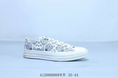 converse匡威官方 All Star 腰果花 官方最新配色 低帮复古印花时尚潮流帆布鞋 4 80Ddopr半 35-44