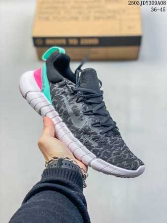 140 Nike Free Run 5.0 耐克 赤足5.0 蓝橙 可回收材料轻便透气运动跑步鞋 类似袜子的Nike Free Run 5.0由至少20%的可回 - 点击图像关闭