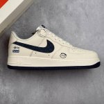 本地340 核心私 nike Air Force 1'07 Low 斯图西Suprene联名 暗格米白 空军一号低帮休闲板鞋 #原楦头原纸板 原装鞋盒 定制五金