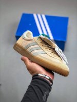 Adidas Handball Spezial Lt Spzl Sand 手球运动员系列百搭休闲运动板鞋“联名沙米黄生胶底长舌版”Ih7298 尺码：36-45