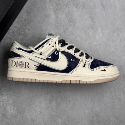 本地 核心私 公司级Nike Sb Dunk Low“Dlor”联名 抽绳 周年高端定制 低帮休闲板鞋 定制鞋盒 大厂纯原品质出货 超高清洁度 皮料切割干净无任