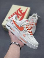 Nike Air Force 1 Low 07 X Off-White 原楦头原纸板 打造纯正低帮空军版型 专注外贸渠道 全掌内置蜂窝气垫 原盒配件 原厂中底钢