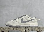 Nk Sb Dunk Low Lv联名-米白星光银 周年高端定制 低帮休闲板鞋 Jj5688-101 #定制鞋盒 大厂纯原品质出货 超高清洁度 皮料切割干净无任