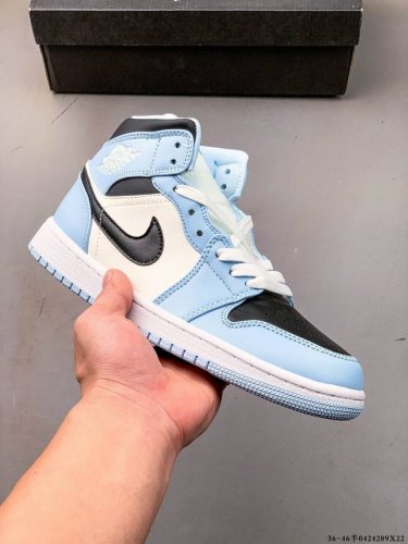耐克Nike Air Jordan 1 Mid Aj1乔丹一代中帮经典复古文化休闲运动篮球鞋 0424289X22