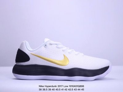 公司级nike Hyperdunk 2017 Low超扣篮系列低帮休闲运动文化篮球鞋 原档案数据开发楦型 正确压胶鞋舌面料 货号:Hf0733-131 尺码:3