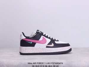 真标耐克nike Air Force 1 Lv8 Gs 空军一号低帮百搭休闲运动板鞋。柔软、弹性十足的缓震性能和出色的中底设计，横跨复古与现代的外型结合，造就出