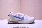 公司级Nk Air Max Dawn 黎明系列低帮气垫百搭休闲运动慢跑鞋 采用柔软翻毛皮和透气梭织材料打造利落鞋面 中底和鞋跟融入现代感线条设计 兼具复古风格与