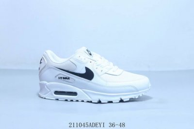 特价 耐克Nike Air Max 90 经典复古小气垫缓震跑鞋 鞋面由皮和革织物打造，犀利的条线打造出酷劲十的足视觉效果 网布鞋增面强透气性，穿着为极舒适 经