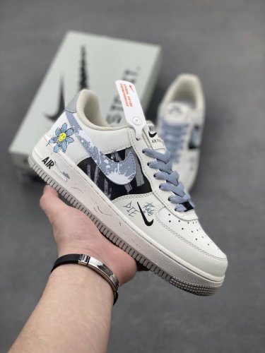 海外限量发售！公司级Nike Air Force 1 '07 Low 空军一号 低帮 运动鞋 休闲鞋 折边针车 工艺难度大 原楦头原纸板 原装鞋盒 定制五金配件