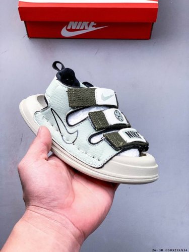 nike 耐克 25夏季新款魔术贴儿童运动凉鞋 0505215A14
