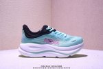 公司级Hoka One One Bondi 9 复古舒适防滑耐磨 低帮 山地户外跑步鞋 货号:1162012 尺码:36 36.5 37.5 38 38.5 3