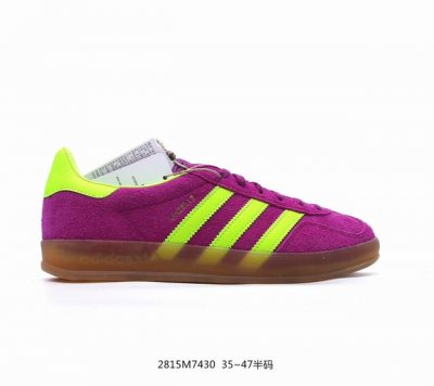 Ad Originals Gazelle Indoor 三叶草休闲防滑耐磨低帮板鞋 鞋头出色设计 塑就出众贴合感 稳固的后跟贴合足部曲线设计 软弹舒适 不易磨脚