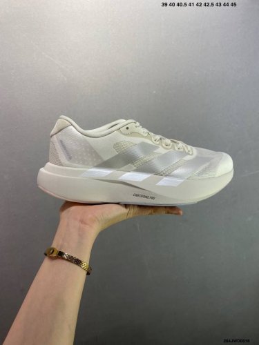 公司级阿迪达斯Adidas Adizero Evo Sl 舒适百搭防滑耐磨 低帮 休闲跑步鞋 货号:Jr5840 尺码:36 36.5 37 38 38.5 3