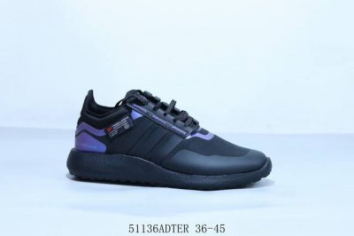 阿迪 Adidas Rocket Boost 舒适 织物减震防滑耐磨轻便回弹 低帮 爆米花 休闲跑步鞋 男女同款 51136Adter 36-45