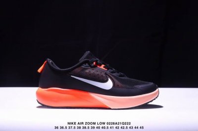 真标Nike Air Zoom Low耐克休闲鞋2025春季新款运动鞋低帮公路跑步鞋 货号:Qf1866-011 Xm0228Q222