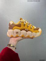 公司级Etudes X Fila斐乐 织物合成革Tpu 圆头系带厚底 减震耐磨 低帮 复古休闲鞋 货号:F12W342103Foa 尺码:35.5 36 36.