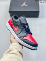 130 （新出配色） air Jordan 1 Low Og "Black And Dark Powder Blue" 低帮 Aj1 乔丹1代 Aj1 乔1 低