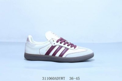130 阿迪达斯三叶草Adidas Originals Samba Vegan Og”Spd“桑巴舞系列绅士德训足球风百搭低帮休闲运动板鞋 货号 Ig1987