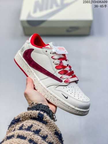 220 海外爆款限量发售！公司级 Travis Scott X Fragment Design X Jordan Air Jordan 1 Low Og Sp