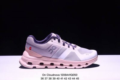 公司级on 昂跑 Cloudnova 轻量舒适 减震透气 运动百搭 休闲鞋 白色 柔沙色 Size:36-45 Xm 8Q050