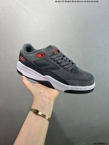 who Decides War X Nike Jordan Flight Court Ate 搭防滑耐磨 低帮 耐克复古篮球鞋 货号:Hf3255-003 尺码
