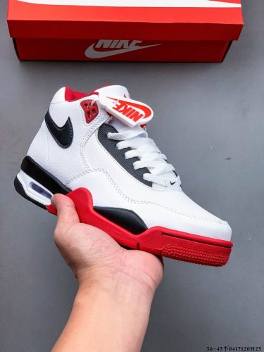 耐克Nike Air Flight 89男子运动鞋 Aj4兄弟款系列 篮球鞋 钢印注胶孔 货号：306252-025 重塑80年代后期非凡篮球战靴的经典风范,利