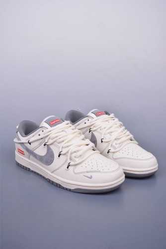 Nike Sb Dunk Low Supreme联名 解构抽绳鞋带 纯原大厂出品 极力推荐 原装头层材料 独家版型蒸餾加工 帶來的是更好的视觉和脚感体验 大厂纯