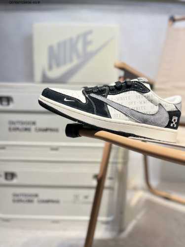 公司级头层皮乔丹Air Jordan 1 Low Aj1低帮系列篮球鞋 官方同步配色 原装级产物 #拒绝公底 立体鞋型 细节完美 高清洁度Sj2068 Qd76