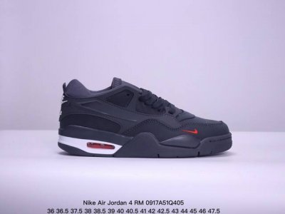 公司级nike Air Jordan 4 Rm 防滑 低帮 复古篮球鞋 橡胶耐磨防滑大底 原档案原楦数据开发 原盒配件 原厂中底钢印 正确版本 货号:Hf433