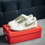 Nike Dunk 全套原楦原模倾力打造完美版型 独家原厂航空铝磨具打磨大底 鞋头坡度极致还原 无解鞋型 原盒原配 圈内天花板工艺 原厂冲刀 超高清洁度 全鞋零