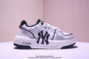 公司级Mlb Chunky Liner Sl Canvas复古印花老爹鞋 立体保护软绵鞋口 轻松穿脱不磨脚 鞋头安全防撞包裹鞋头 符合人体结构 精心设计 行走柔