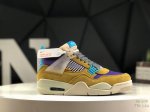 公司级带半码Union La X Air Jordan 4 Retro Taupe Haze诠释最强四代原楦原档案开发纸版楦型 男女全码出货原装超清印花隔色纸张