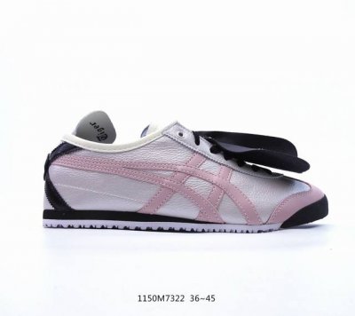 Asics 亚瑟士 男女鞋真标半码制 日产经典老牌-鬼塚虎 Onitsuka Tiger Mexico 66经典墨西哥系列复古经典百搭板鞋休闲运动鞋慢跑鞋 采用