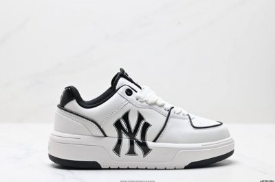 真标Korea韩国Ss19限定发售Ny美国榄球洋基队限定 X Mlb Big Ball Chunky A Running厚底老爹厚底休闲运动慢跑鞋 货号:3As
