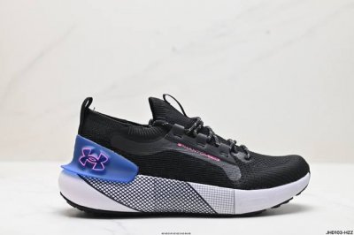 公司级under Armour Hovr Phantom 3 安德玛舒适减震防滑 低帮 休闲跑步鞋 采用透气网眼鞋面搭配外翻式鞋口 为脚跟区域营造出色舒适度 原