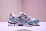 公司级Asics 亚瑟士Gel-Nyc 2055透气网眼鞋面配合部分合成革材质 采用全新Ahar+橡胶材质 更加耐磨 货号:1203A859-100 尺码:36