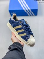 真标贝壳头阿迪达斯Adidas三叶草 Originals Superstar Ayoon 贝壳头系列低帮经典百搭休闲运动板鞋 尺码:35.5 36 36.5 3