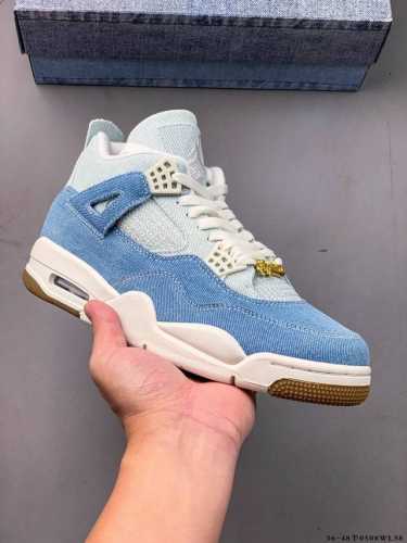 纯原版本！Air Jordan 4 Retro Og Cement Aj4 乔4 复古休闲运动篮球鞋 正确鞋舌立体高频 原厂数据 2025最新原厂底模 原厂纸板